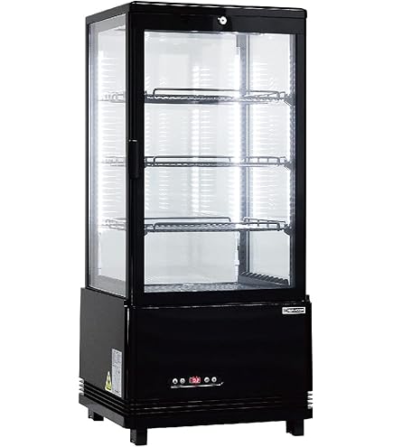 Amazon | レマコム 4面ガラス冷蔵ショーケース フォーシーズンシリーズ