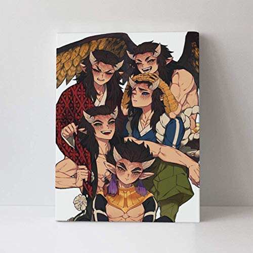 美品】鬼滅の刃 半天狗 喜怒哀楽 アクリルチャーム3種セット