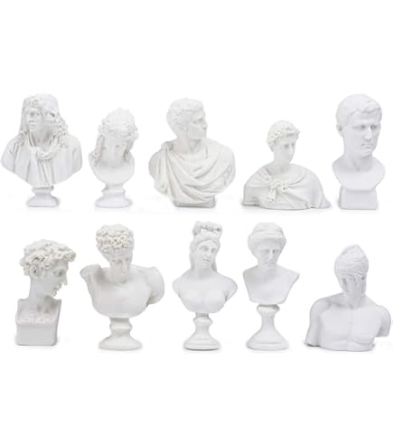 Amazon | bardsxgfg(あき) 石膏像 ミニチュア フィギュア レプリカ