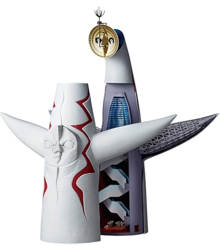 太陽の塔 コレクション フィギュアと、A2サイズ図面ポスターセット