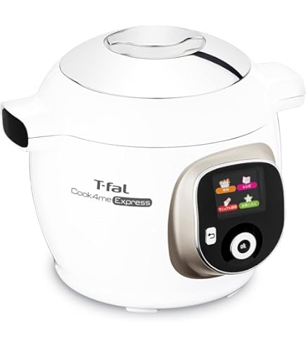 Amazon | ティファール ティファール コンパクト電気圧力鍋 ラクラ