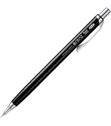 Amazon.co.jp: ぺんてる シャープペン オレンズメタルグリップ03