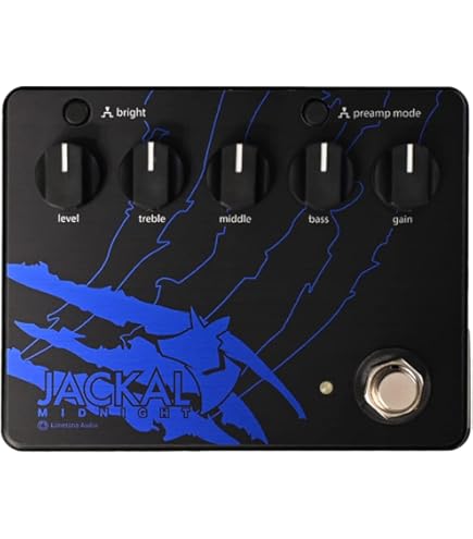 JACKAL MIDNIGHT neon stripe 新品 50台限定 エフェクター Limetone