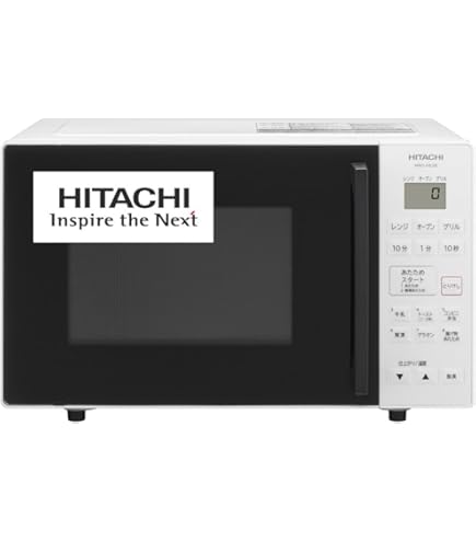 Amazon | 日立 オーブンレンジ 18L ホワイトHITACHI MRO-F5Y-W | 日立