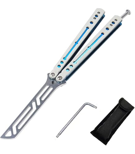 Amazon.co.jp: taiyuanyuan バタフライナイフ 練習用 トレーニング用