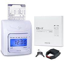 Amazon | VOICE タイムレコーダー VT-2000 専用タイムカード Vカード