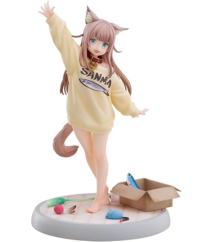 Amazon | サウザンド 1/6スケールフィギュア うちのねこが女の子で