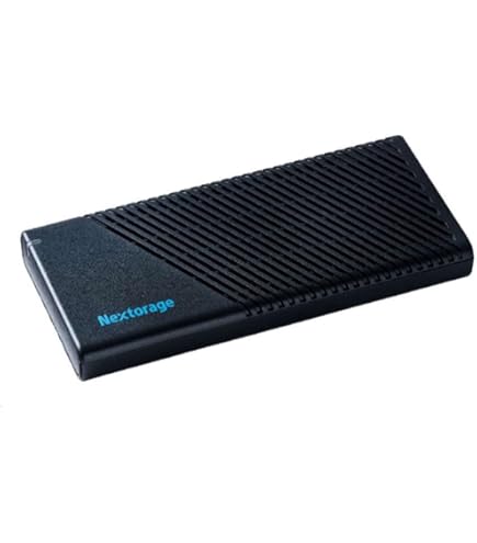 Amazon | Nextorage 日本メーカー USB4 ポータブルSSD 1TB USB4 Gen3x2