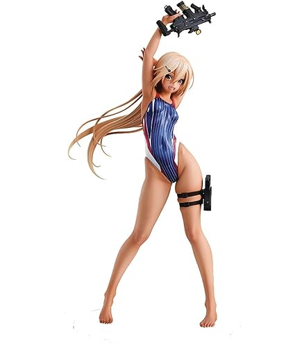 Amazon.co.jp: ARMS NOTE 水泳部のコウハイちゃん 青色ラインの水着Ver