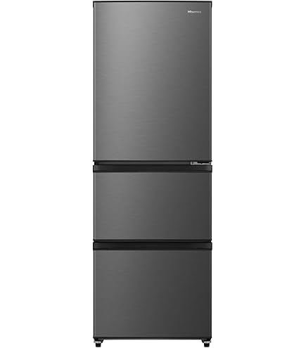 Amazon | 日立 冷蔵庫 幅60cm 375L ブリリアントブラック R-V38RV K 3