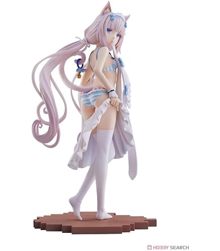 Amazon | PLUM ネコぱら ショコラ ~着替えのひと時~ 1/7スケール PVC製