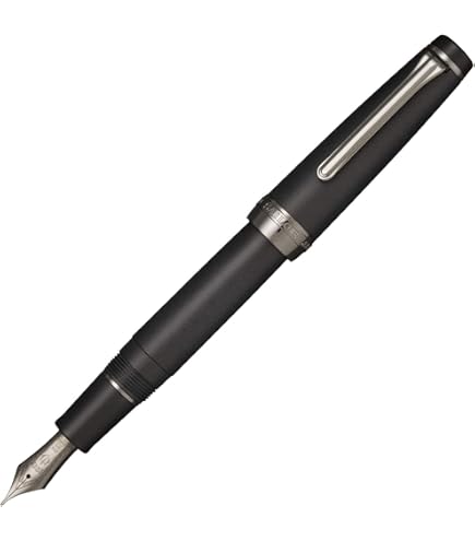 Amazon | Sailor 1911 Large Black Gold Trim 21K Gold Medium Point