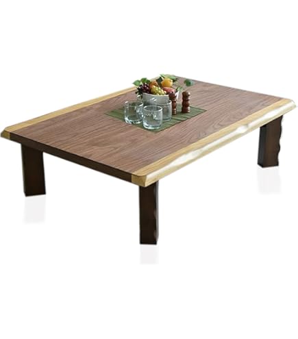 Amazon｜5尺150巾 花梨無垢 高級座卓 座敷机 唐木 ちゃぶ台 和