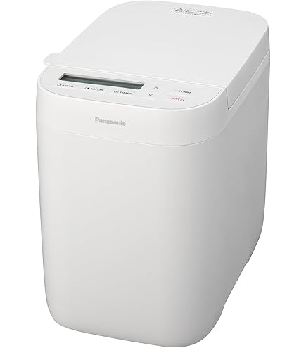 Amazon.co.jp: Panasonic Home Bakery 1 Loaf Type 20 Auto Menu White