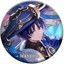 Amazon.co.jp: 原神シリーズ キャラクター缶バッジ Genshin 放浪者
