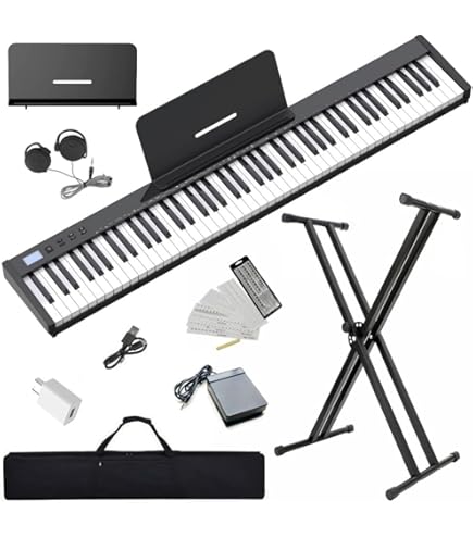 Amazon | YAMAHA P-45B 電子ピアノ 88鍵盤 Xスタンドスタンド・Xイス