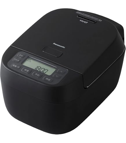 Amazon | パナソニック 炊飯器 5.5合 スチーム&可変圧力IH式 Wおどり