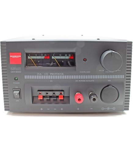 Amazon | ALINCO アルインコ 安定化電源器(AC100V-DC12V) DM-340MV