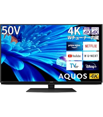 SHARP AQUOS LC-50U45 液晶テレビ 4K対応 シャープ シャープ AQUOS LC