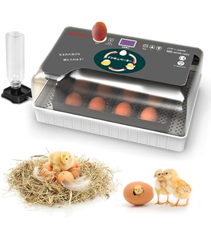 Amazon | 鳥類専用孵卵器 たまぴょミニ RCOM MINI | 恒温器本体 | 産業