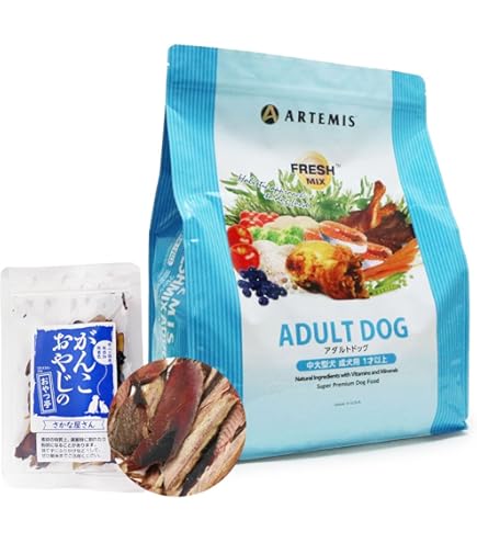 Amazon.co.jp: アーテミス フレッシュミックス アダルトドッグ 3kg