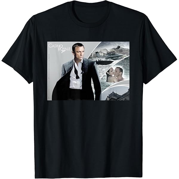 Amazon.co.jp: ジェームズ・ボンド 007 No Time To Die Tシャツ