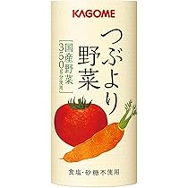 KAGOME つぶより野菜 195g 30本入