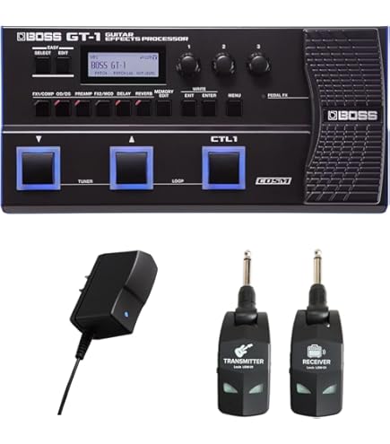 Amazon | BOSS ボス GT-1 マルチエフェクター + 汎用アダプター +