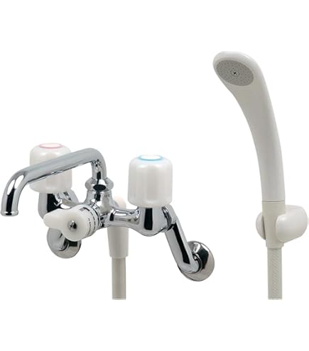 Amazon | カクダイ(KAKUDAI) 2ハンドルシャワー混合栓 G1/2 139-801