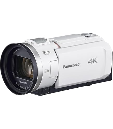 Amazon.co.jp: パナソニック 4K ビデオカメラ VX985M 64GB あとから