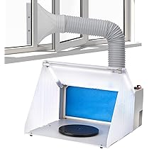 Amazon | Anesty 塗装ブース スプレーブース LED照明 スイッチ2モード