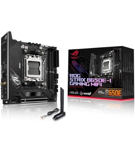 Amazon | ASUS ROG STRIX X870-I GAMING WIFI AMD AM5 X870 Mini ITX