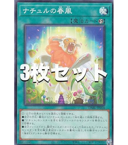 遊戯王】米版(英語版) ナチュル・パルキオン DT03-EN038 遊戯王】米版