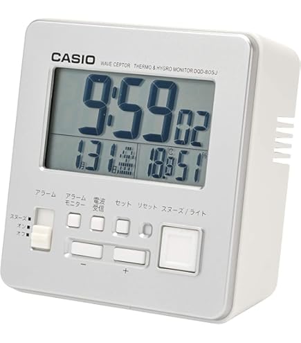 Amazon.co.jp: ランデックス(Landex) 目覚まし時計 電波 ハイブリット