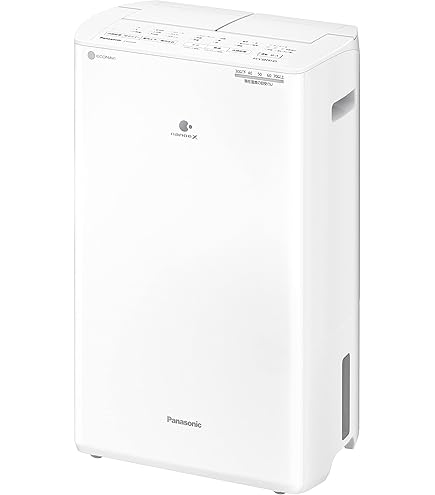 Amazon | パナソニック 衣類乾燥除湿機 ナノイーX搭載 デシカント方式