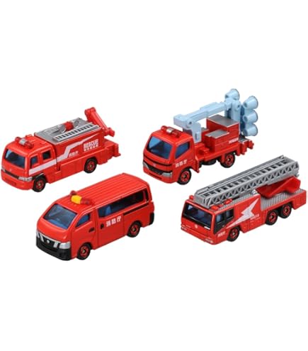 Amazon | トミカ トイズドリームプロジェクト 出場指令！消防車両