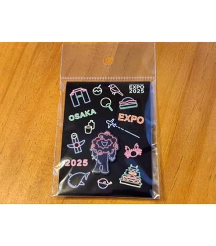 Amazon.co.jp: 大阪万博2025 ミャクミャク 缶バッジ Lサイズ ホビー