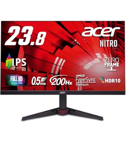 Amazon.co.jp: Acer Nitro Gaming Monitor 24.5