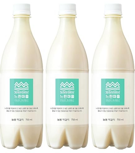 Amazon.co.jp: JINRO ユメマッコ 400ml 5本 YUMEMACCO マッコリ