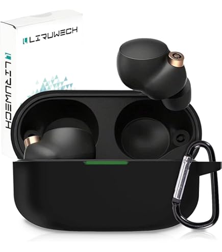 Amazon | Sony WF-1000XM4 交換用OEM充電ケース(ブラック) | イヤホン