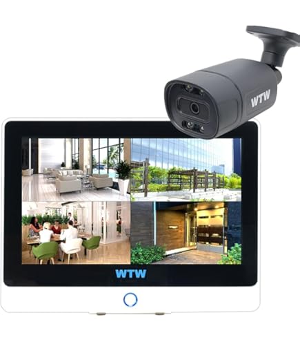 Amazon.co.jp: WTW 塚本無線 4倍光学PTZドームカメラ 2台【PoE追加