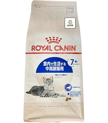 Amazon | ロイヤルカナン インドア7+ 【室内で生活する中高齢猫用