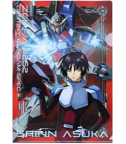 ガンダムSEED クリアファイル ステッカー ビジュアルマット 3枚セット