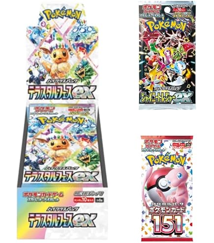 ポケモンカード テラスタルフェスexシュリンク付き未開封 4BOX