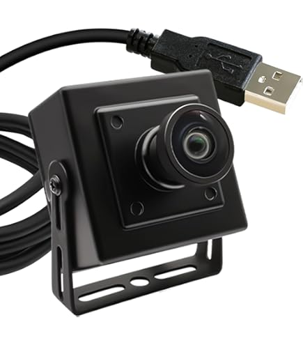 Amazon.co.jp: ELP 180度 魚眼レンズ 広角USBカメラ 1080P ミニ