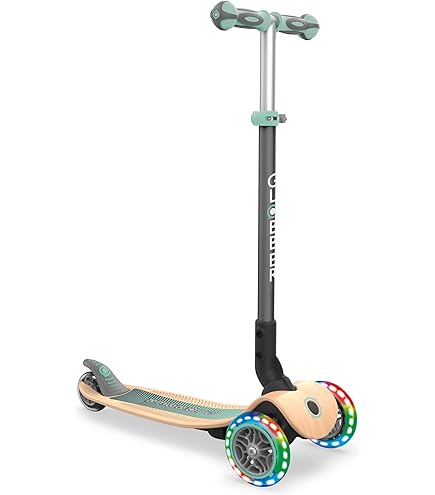 まいすん【新品】プリモ フォールダブルライト キックボード ブルー