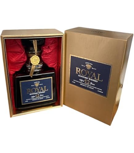 Amazon.co.jp: 箱付き サントリーウイスキー ローヤル15年 ゴールド