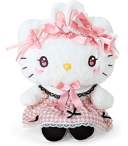 Amazon.co.jp: サンリオ(SANRIO) ぬいぐるみ（ホワイトフリル） ハロー
