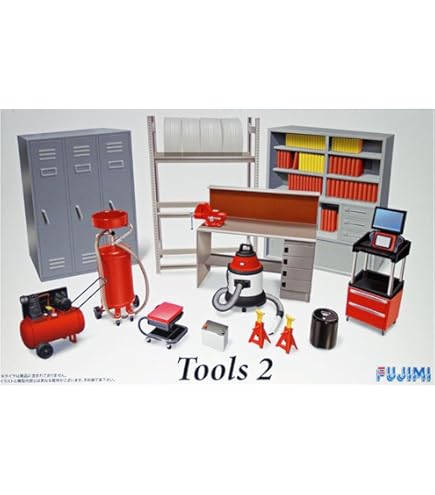 Amazon | フジミ模型 1/24 ガレージ&ツールセットNo.27 ツール3