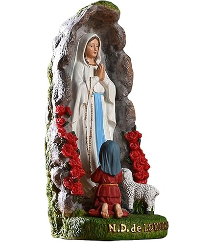 アンティークベルギー リヤドロ風 聖家族ポーセリン聖水入れ イエス